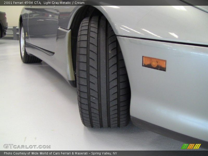 Light Gray Metallic / Cream 2001 Ferrari 456M GTA