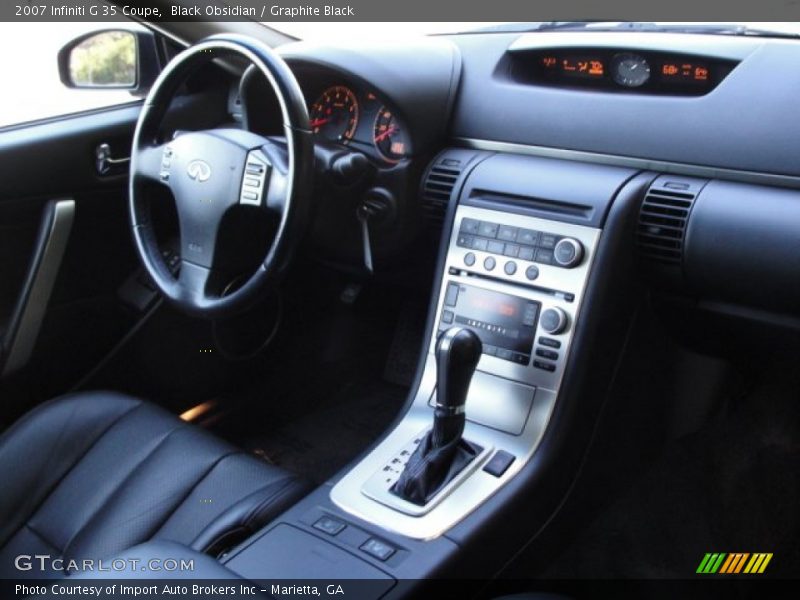 Black Obsidian / Graphite Black 2007 Infiniti G 35 Coupe