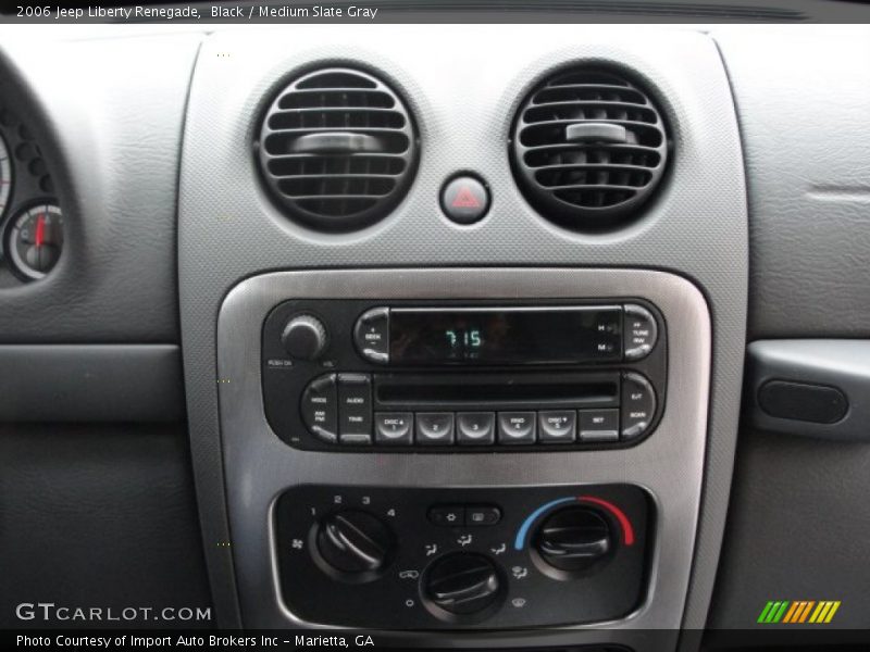 Controls of 2006 Liberty Renegade