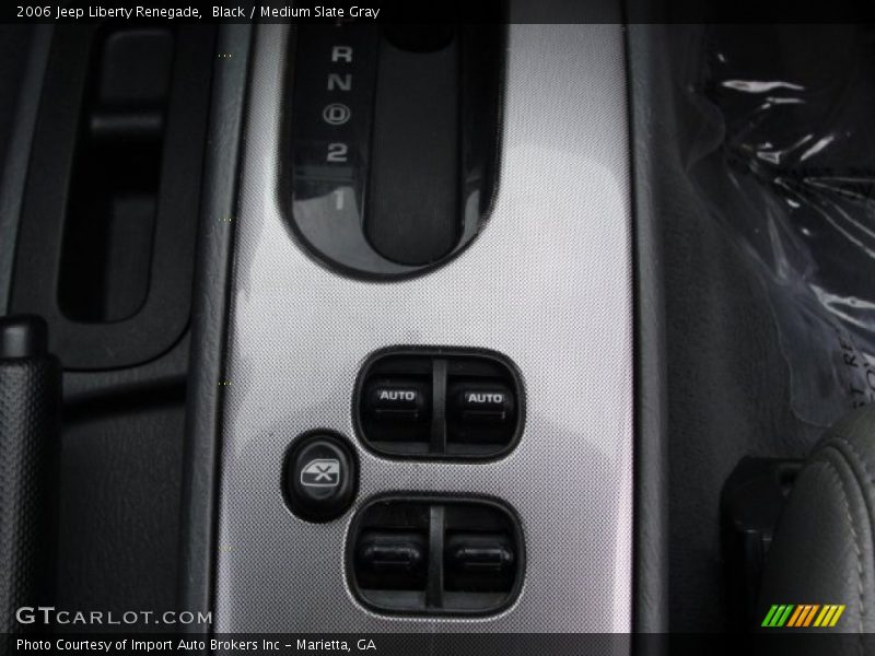 Black / Medium Slate Gray 2006 Jeep Liberty Renegade