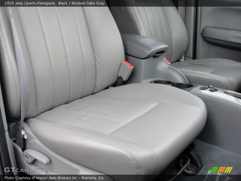 Black / Medium Slate Gray 2006 Jeep Liberty Renegade