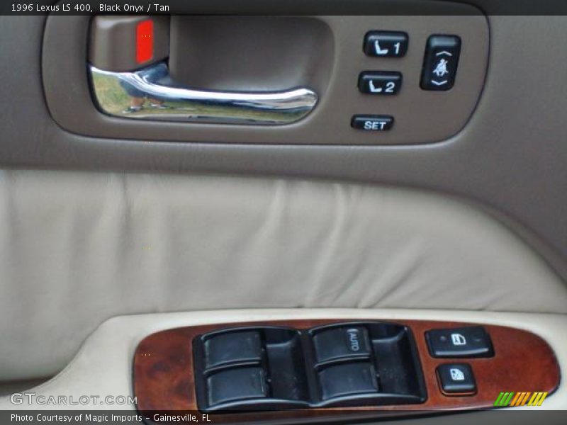 Black Onyx / Tan 1996 Lexus LS 400