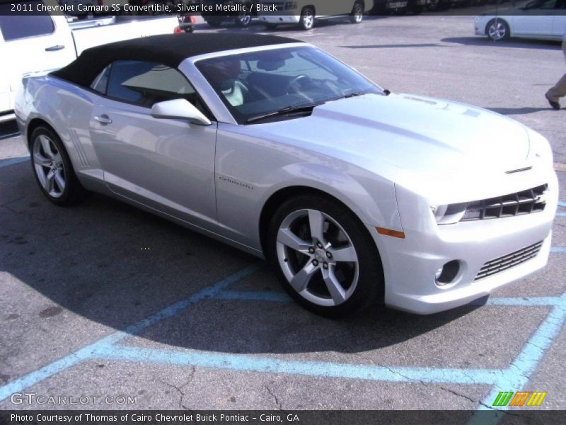  2011 Camaro SS Convertible Silver Ice Metallic
