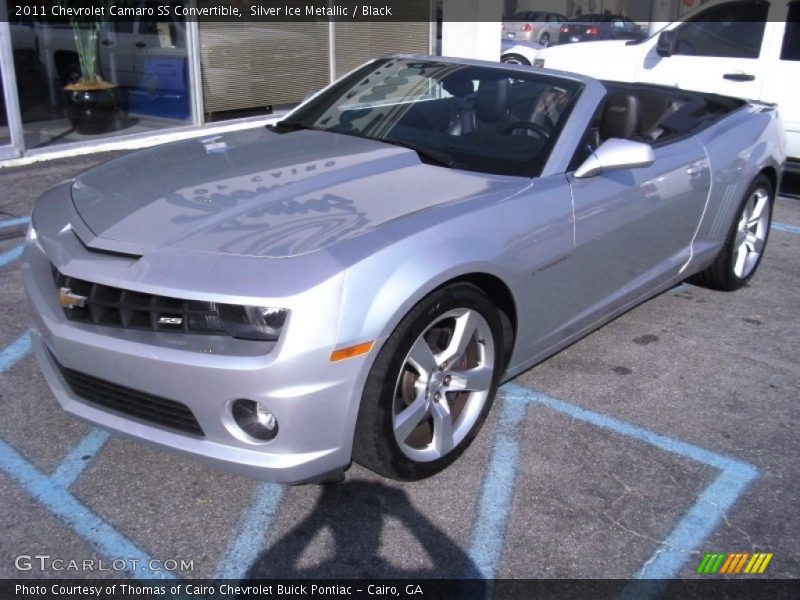  2011 Camaro SS Convertible Silver Ice Metallic