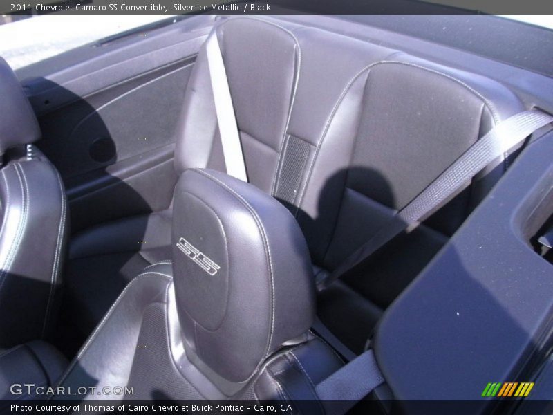 Silver Ice Metallic / Black 2011 Chevrolet Camaro SS Convertible