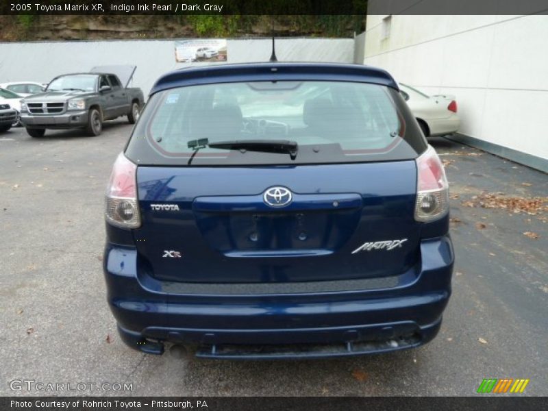 Indigo Ink Pearl / Dark Gray 2005 Toyota Matrix XR