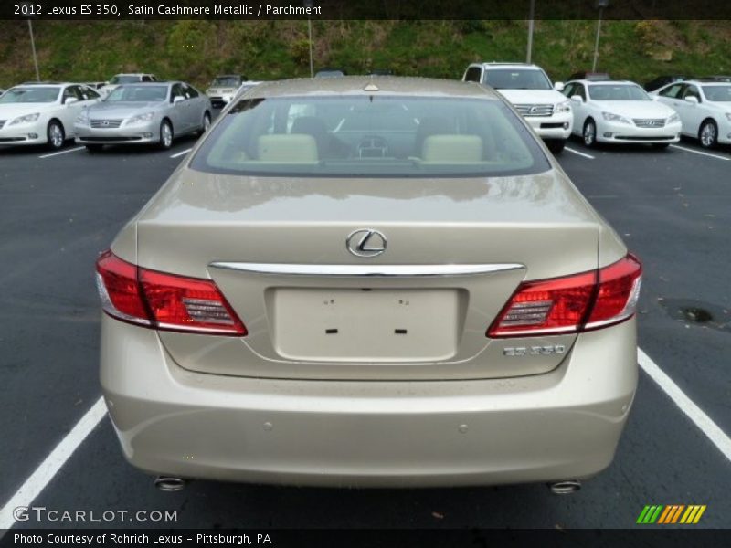 Satin Cashmere Metallic / Parchment 2012 Lexus ES 350