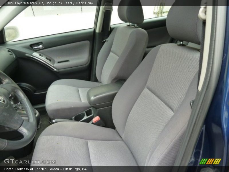 Indigo Ink Pearl / Dark Gray 2005 Toyota Matrix XR
