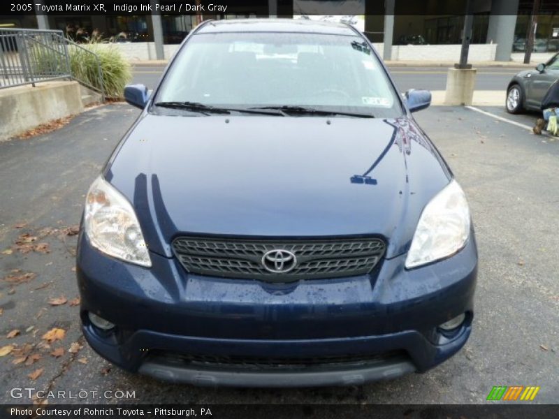 Indigo Ink Pearl / Dark Gray 2005 Toyota Matrix XR