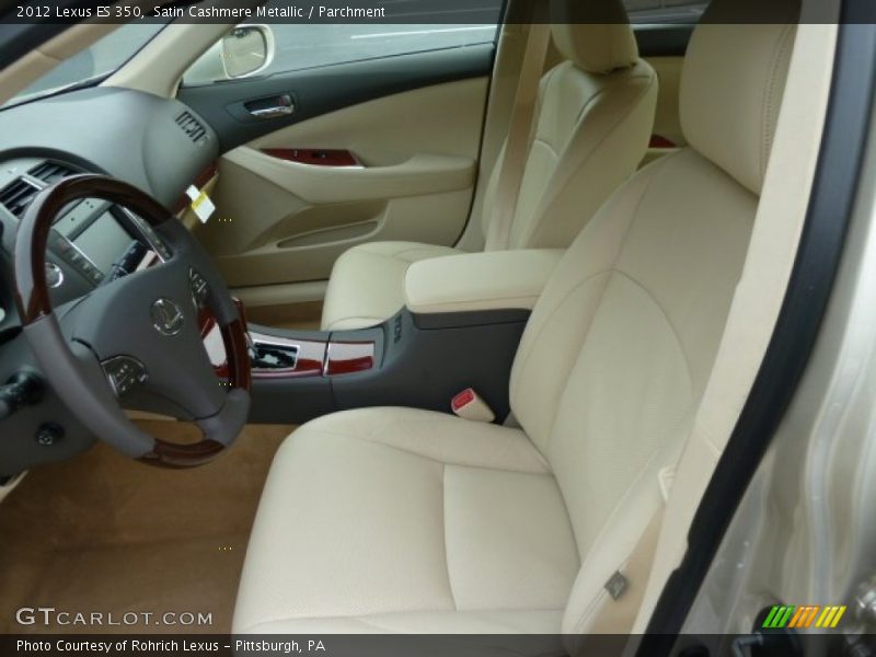  2012 ES 350 Parchment Interior