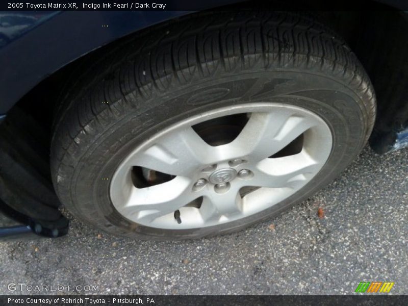 Indigo Ink Pearl / Dark Gray 2005 Toyota Matrix XR