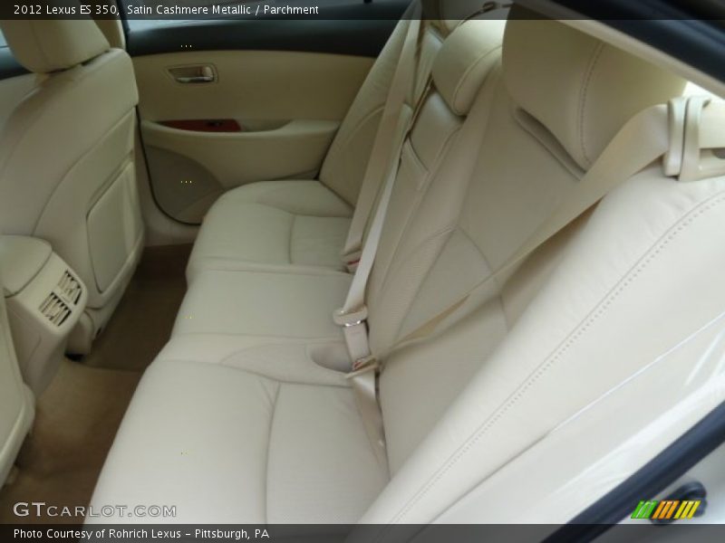  2012 ES 350 Parchment Interior