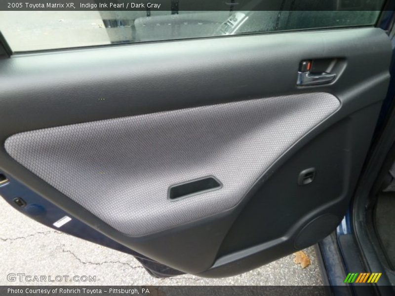 Indigo Ink Pearl / Dark Gray 2005 Toyota Matrix XR