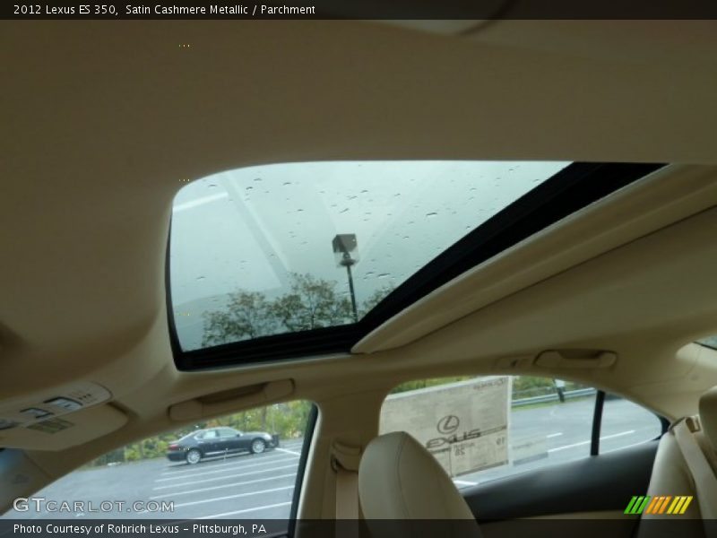 Satin Cashmere Metallic / Parchment 2012 Lexus ES 350