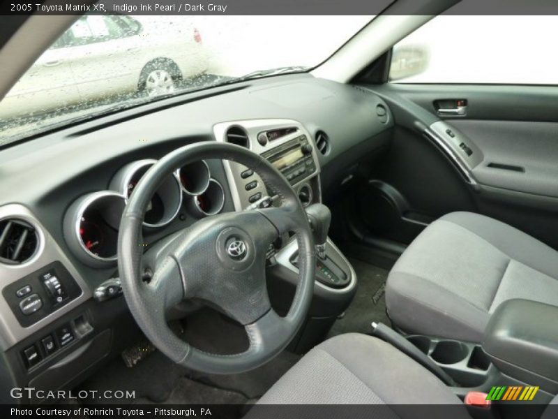 Indigo Ink Pearl / Dark Gray 2005 Toyota Matrix XR