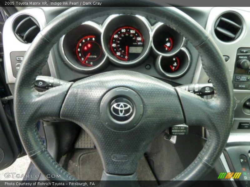 Indigo Ink Pearl / Dark Gray 2005 Toyota Matrix XR