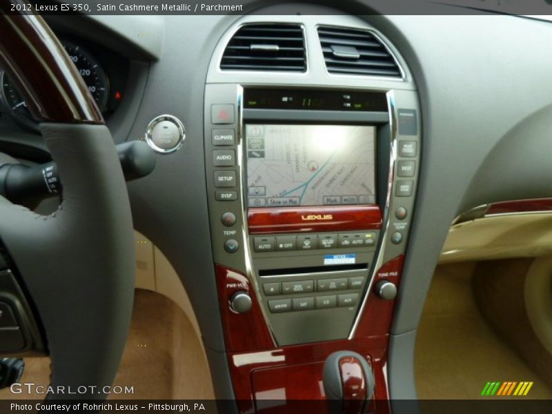 Satin Cashmere Metallic / Parchment 2012 Lexus ES 350