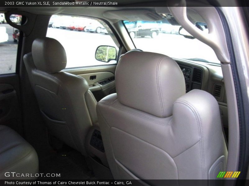 Sandalwood Metallic / Neutral/Shale 2003 GMC Yukon XL SLE
