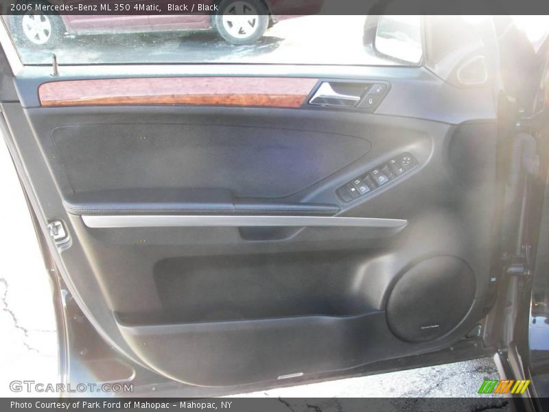 Black / Black 2006 Mercedes-Benz ML 350 4Matic