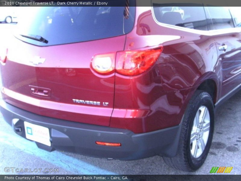 Dark Cherry Metallic / Ebony 2010 Chevrolet Traverse LT