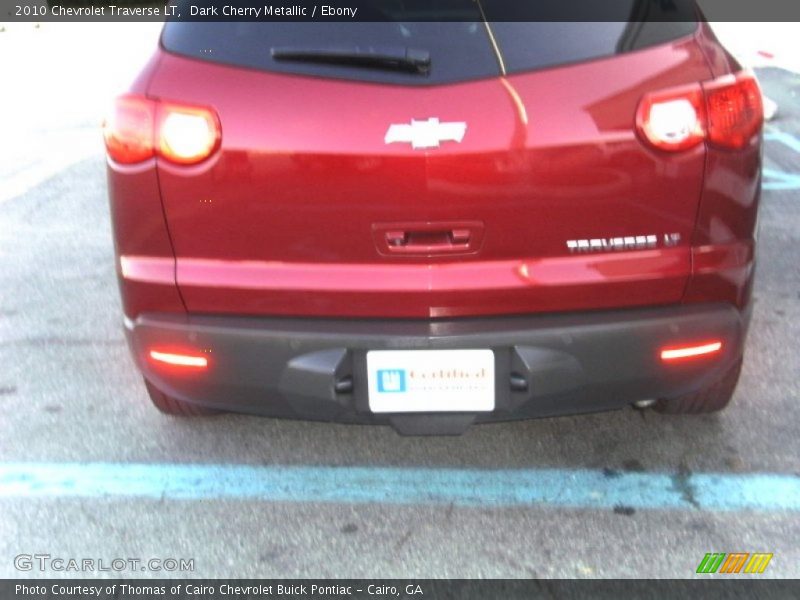 Dark Cherry Metallic / Ebony 2010 Chevrolet Traverse LT