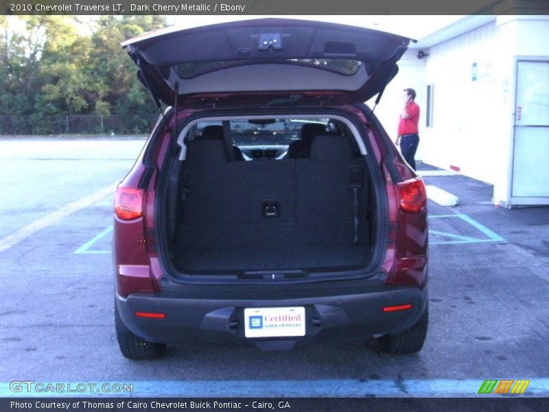 Dark Cherry Metallic / Ebony 2010 Chevrolet Traverse LT