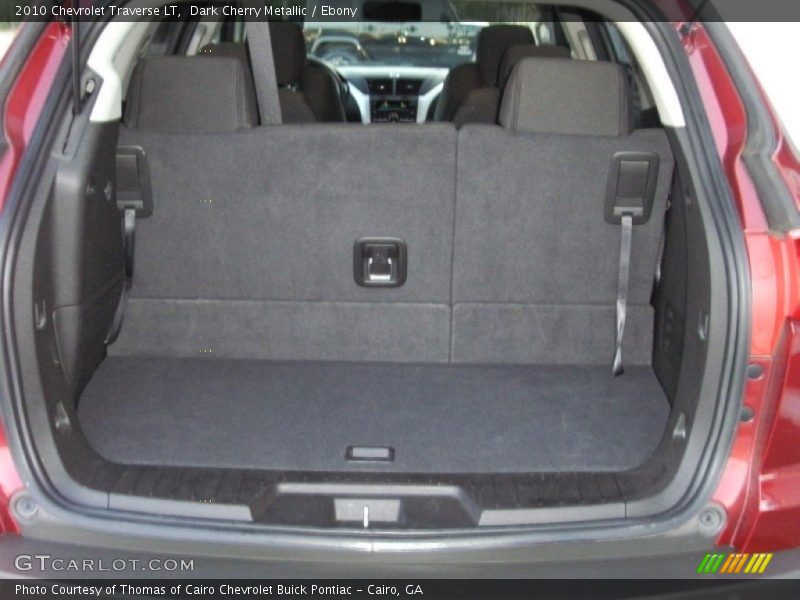 Dark Cherry Metallic / Ebony 2010 Chevrolet Traverse LT