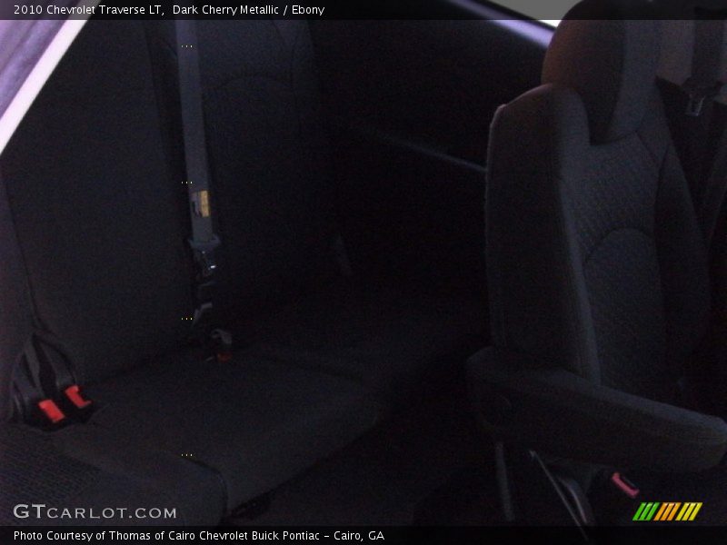 Dark Cherry Metallic / Ebony 2010 Chevrolet Traverse LT