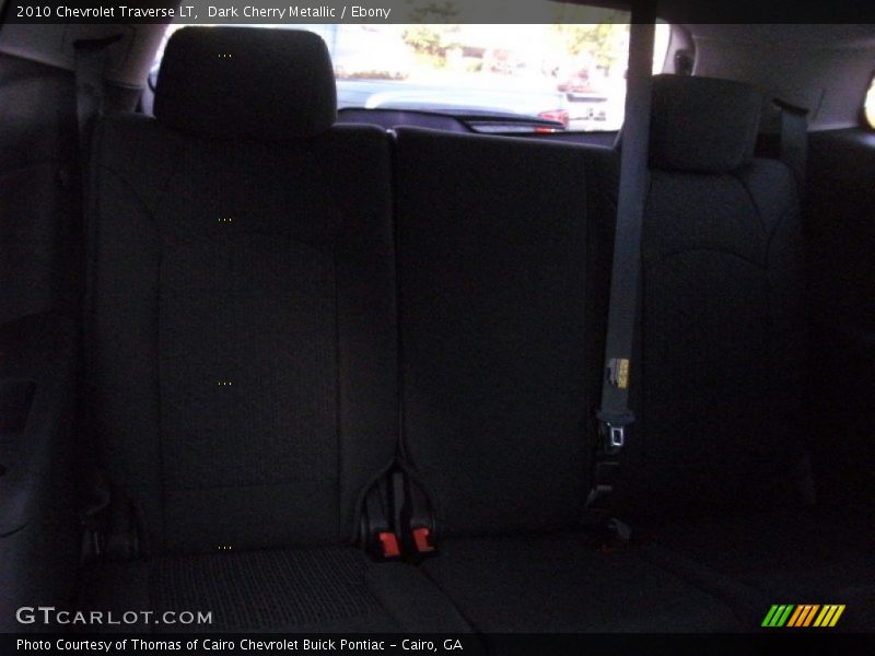 Dark Cherry Metallic / Ebony 2010 Chevrolet Traverse LT