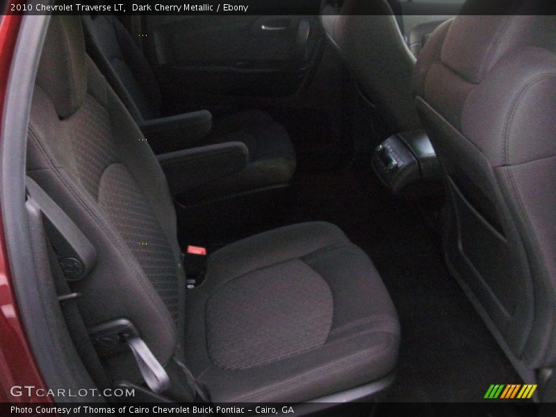 Dark Cherry Metallic / Ebony 2010 Chevrolet Traverse LT
