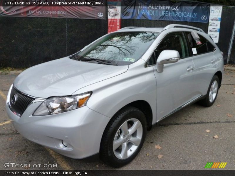 Front 3/4 View of 2012 RX 350 AWD