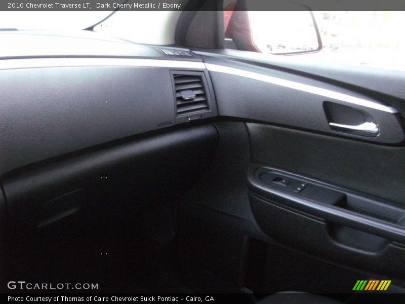 Dark Cherry Metallic / Ebony 2010 Chevrolet Traverse LT