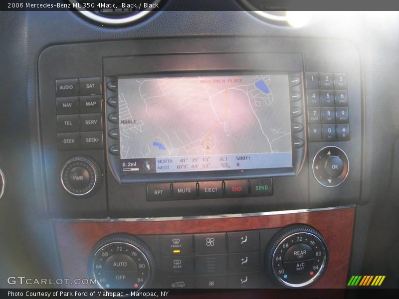 Black / Black 2006 Mercedes-Benz ML 350 4Matic