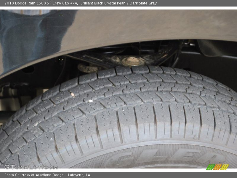 Brilliant Black Crystal Pearl / Dark Slate Gray 2010 Dodge Ram 1500 ST Crew Cab 4x4