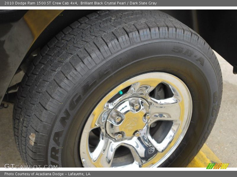 Brilliant Black Crystal Pearl / Dark Slate Gray 2010 Dodge Ram 1500 ST Crew Cab 4x4