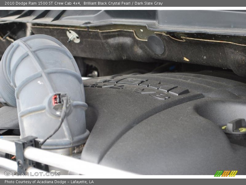 Brilliant Black Crystal Pearl / Dark Slate Gray 2010 Dodge Ram 1500 ST Crew Cab 4x4