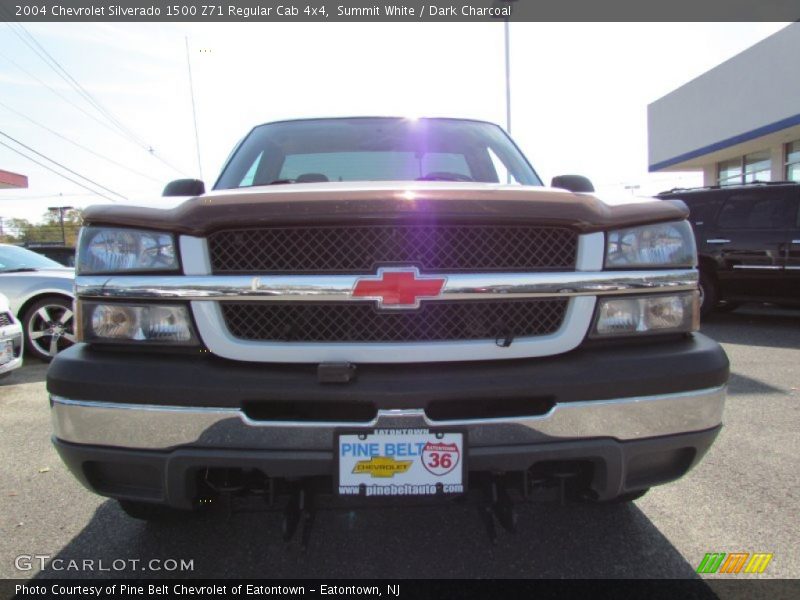 Summit White / Dark Charcoal 2004 Chevrolet Silverado 1500 Z71 Regular Cab 4x4