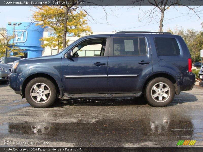Bali Blue Pearl / Black 2009 Honda Pilot Touring 4WD