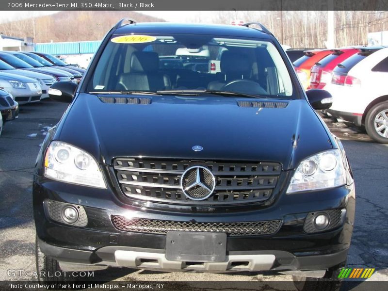 Black / Black 2006 Mercedes-Benz ML 350 4Matic