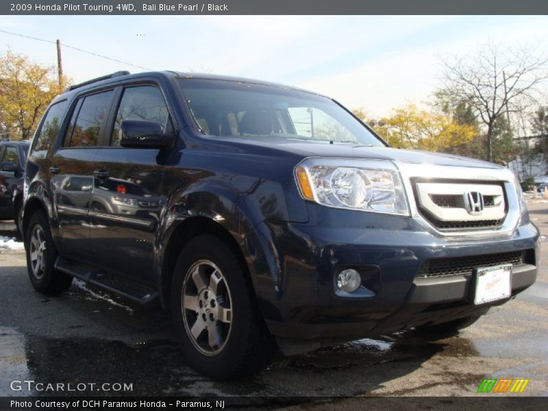 Bali Blue Pearl / Black 2009 Honda Pilot Touring 4WD