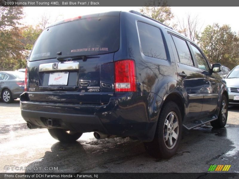 Bali Blue Pearl / Black 2009 Honda Pilot Touring 4WD
