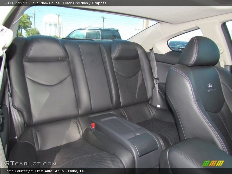  2011 G 37 Journey Coupe Graphite Interior