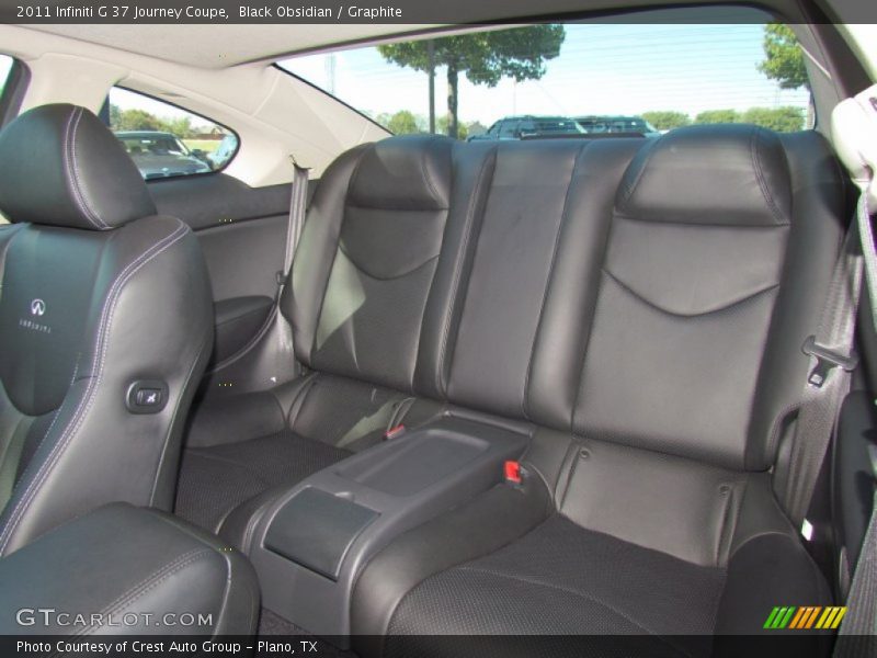  2011 G 37 Journey Coupe Graphite Interior
