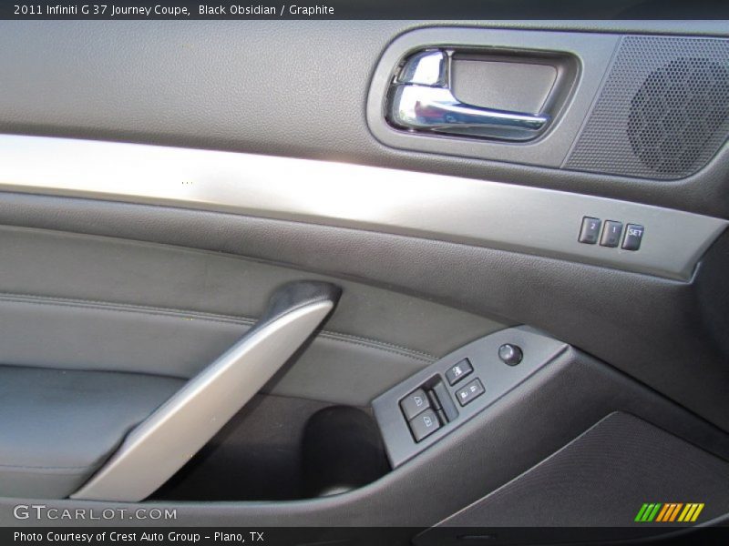 Black Obsidian / Graphite 2011 Infiniti G 37 Journey Coupe