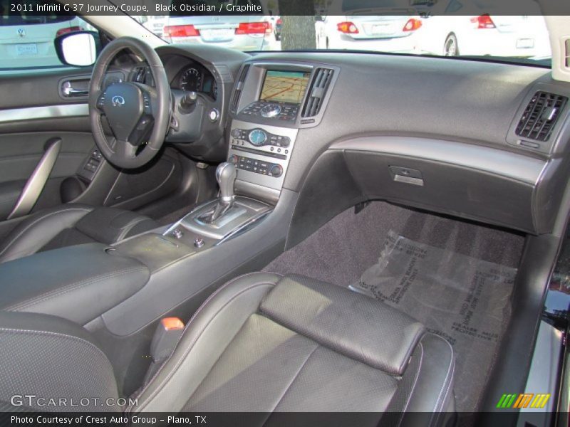 Dashboard of 2011 G 37 Journey Coupe