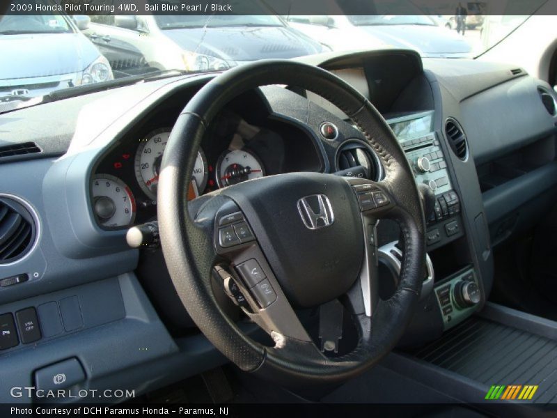 Bali Blue Pearl / Black 2009 Honda Pilot Touring 4WD