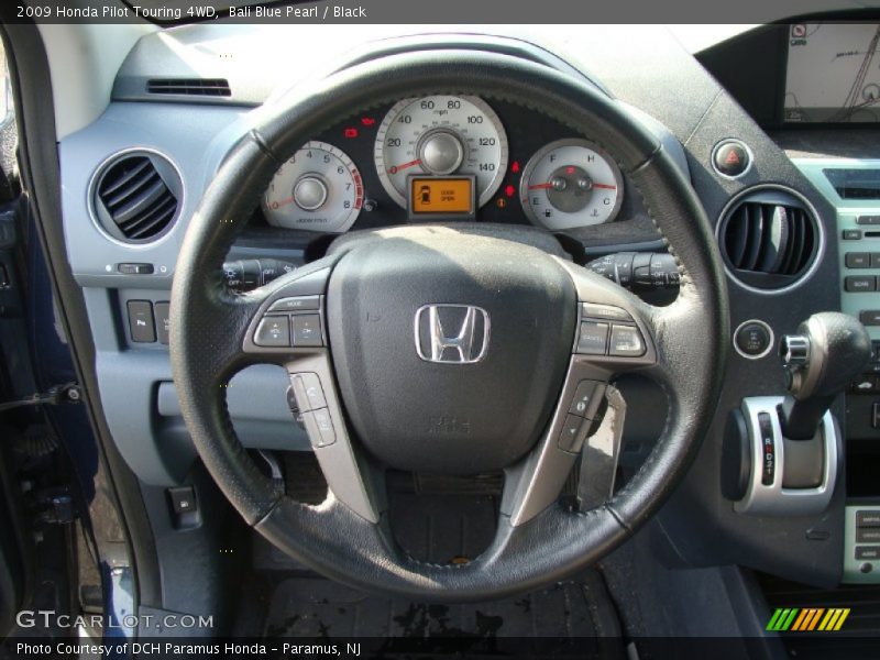 Bali Blue Pearl / Black 2009 Honda Pilot Touring 4WD