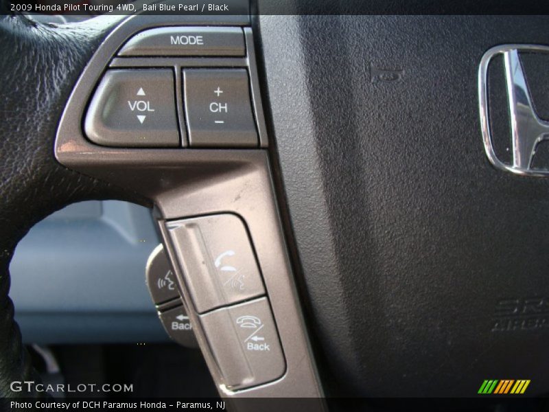 Bali Blue Pearl / Black 2009 Honda Pilot Touring 4WD