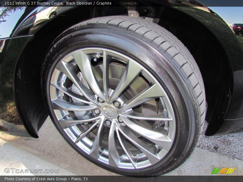 2011 G 37 Journey Coupe Wheel