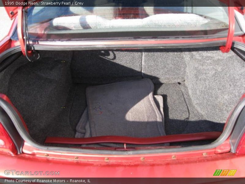 Strawberry Pearl / Grey 1995 Dodge Neon